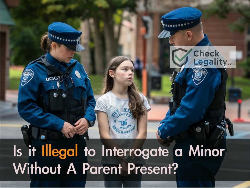 Is it Illegal to Interrogate a Minor Without A Parent Present?